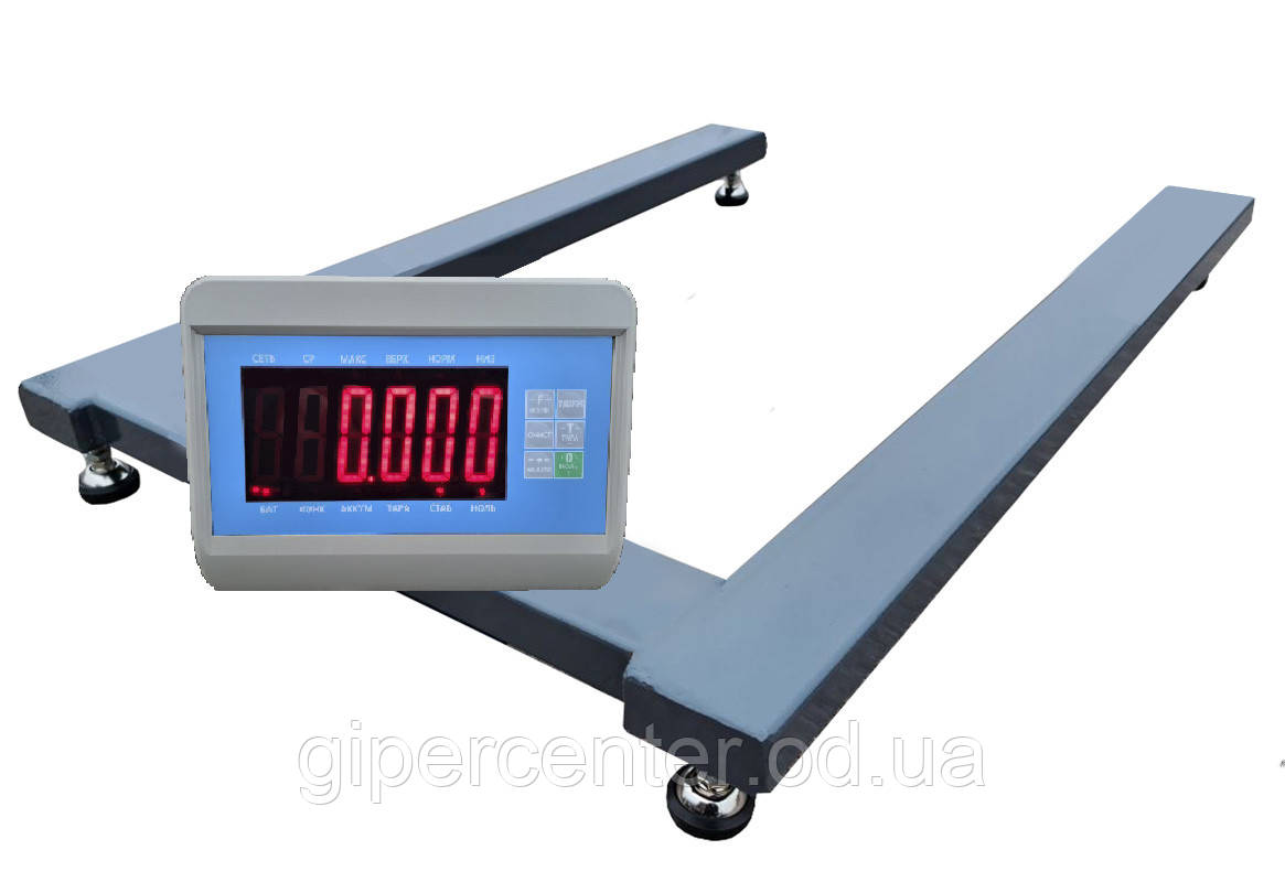 Палетні ваги на 500кг (800х1200мм)від виробника Горизонт,дисплей 50мм,електронні,серія «СТАНДАРТ»