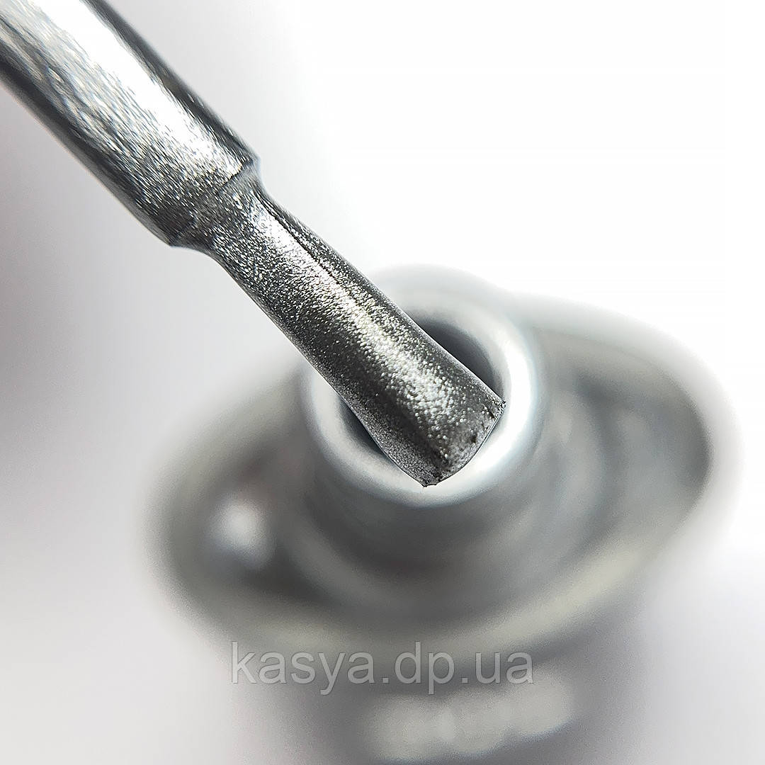 Лак для стемпінгу №02 Teysha, срібло 8 мл, фото 1