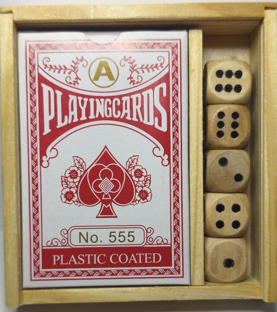 Набір карт і гральних кісток Energizer, фото 1