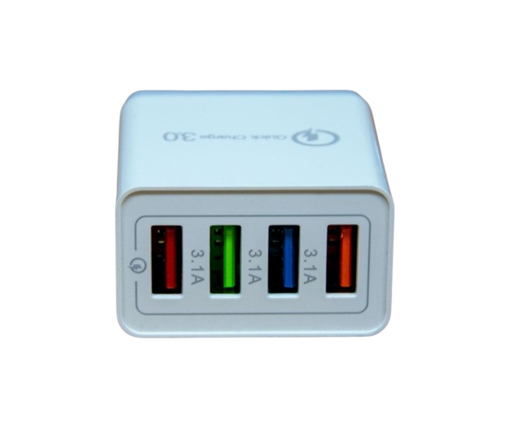 МЗП 4 виходи 3,1А блістер Quick Charge 044 (ART-6926), фото 1