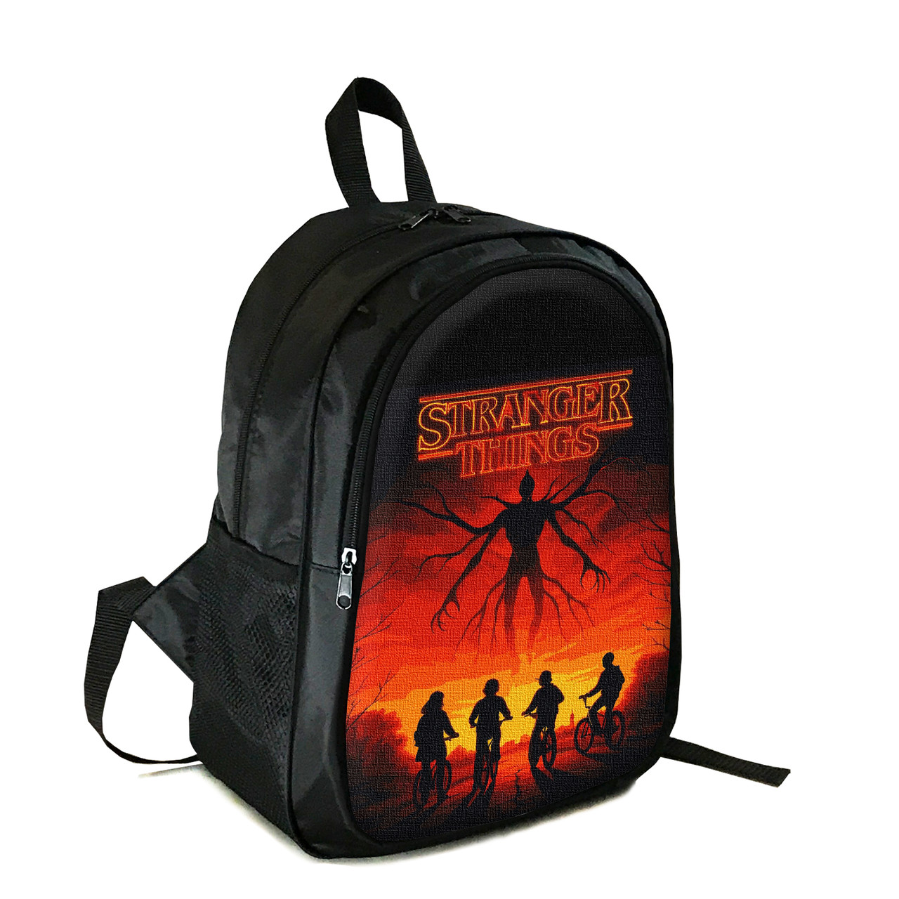 Рюкзак підлітковий/шкільний 38×28 см з принтом Дуже дивні справи / Stranger Things на два відділення для хлопчика, дівчин (4419), фото 1