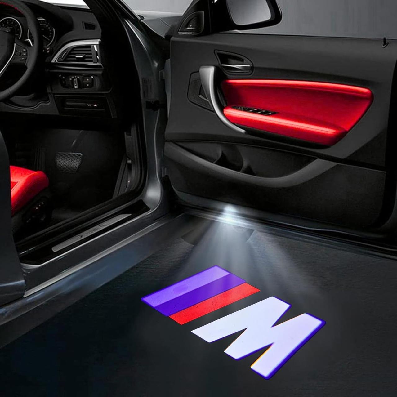 KMH Ghost Shadow Light Світлодіодний проєктор Сумісний з M Sports | Попередження про зіткнення ззаду | 3D Welome Sensor, фото 1