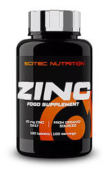 Вітаміни Scitec Nutrition Zinc 25 mg 100 tabs