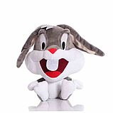 М'яка іграшка зайчик 20 см плюшевий зайчик для обіймів найкращий подарунок для дітей і дорослих, фото 3