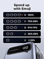 Повербанк Ugreen PB525 with Built-in Cable 20000 mAh 22.5W, фото 5