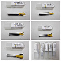 Набір фрез для деревообробки Wsoox 5pcs 8mm 5шт