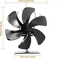 Вентилятор для каміну WSF-6B