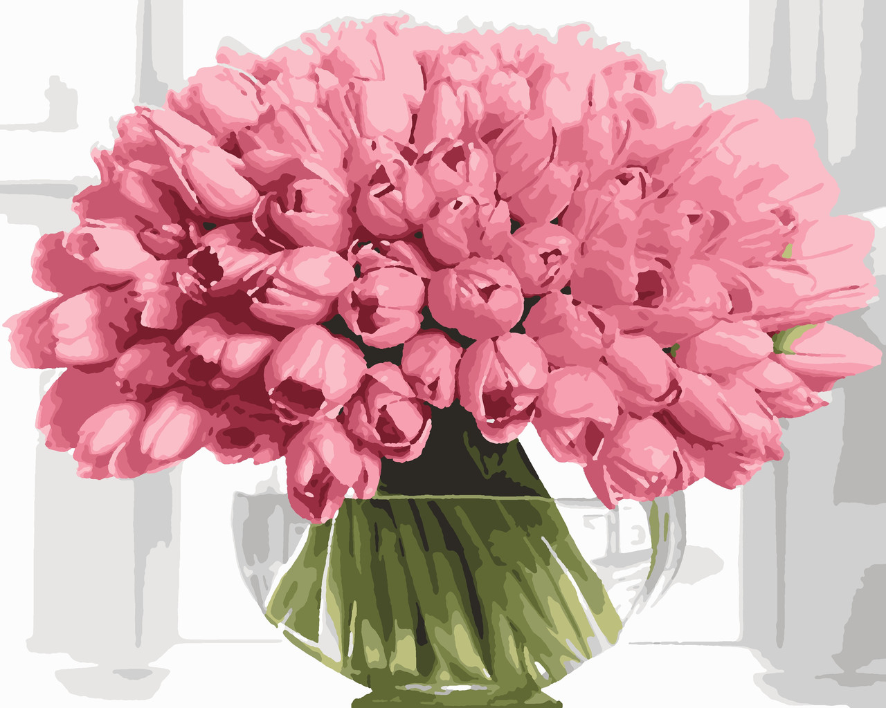 Картини за номерами "Букет тюльпанів" 40*50 см