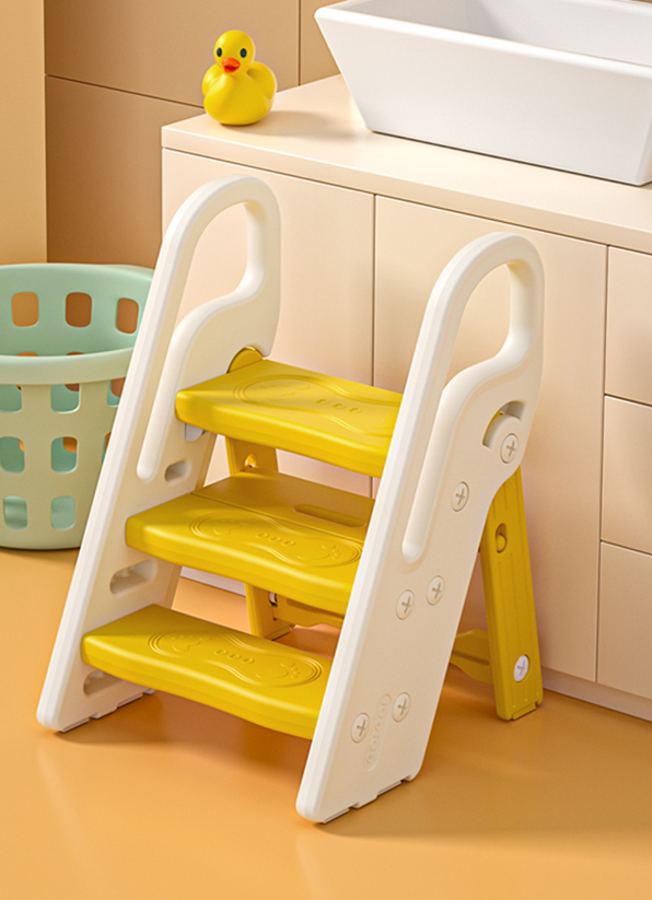 Драбинка Terrio “Stepy” Жовто-біла, фото 1