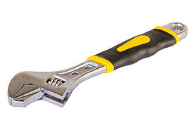 Ключ розвідний Mastertool 250 мм (0-38 мм) переставна губка (76-0423)