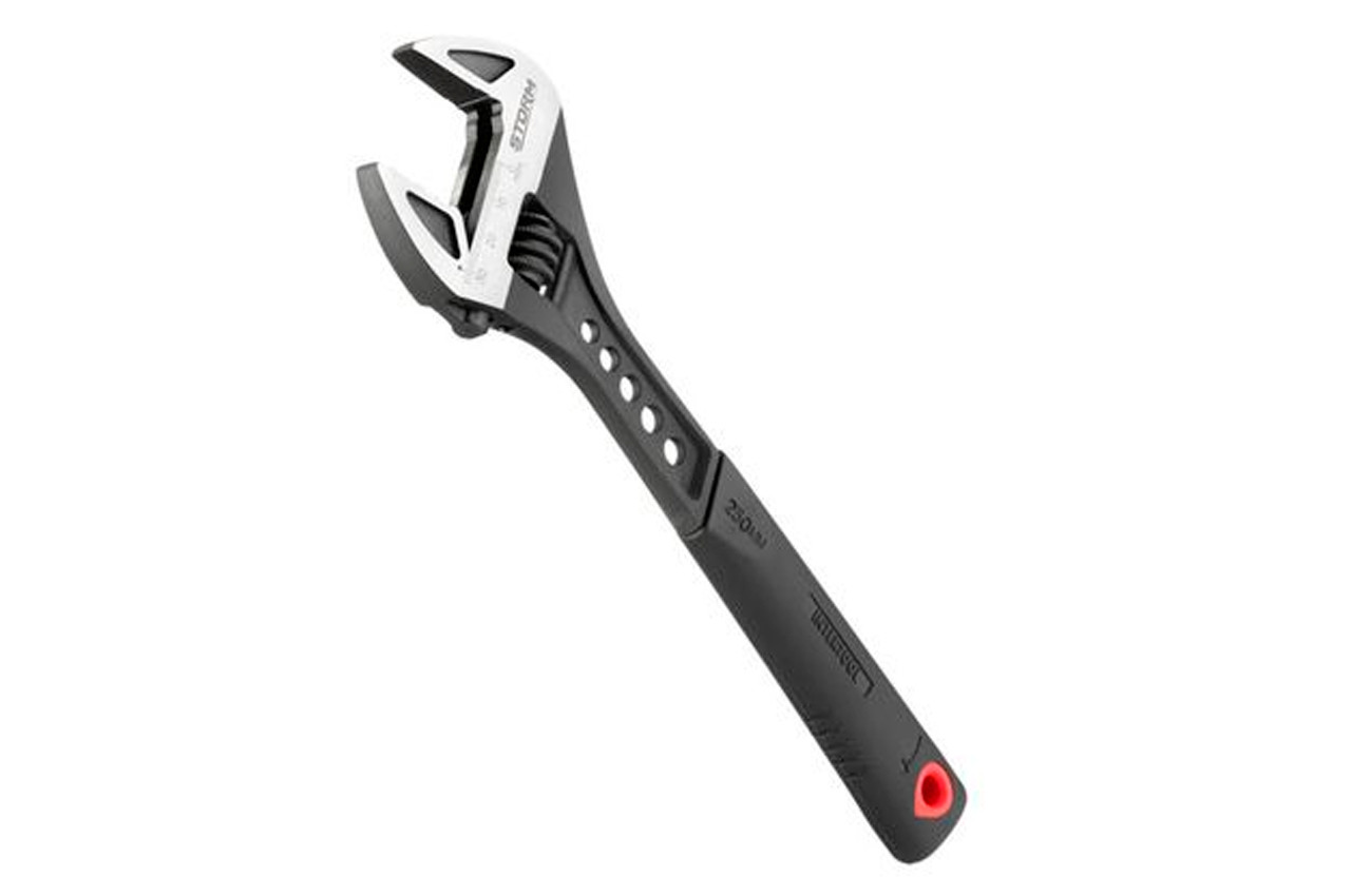 Ключ розвідний Intertool 250 мм (0-32.8 мм) Storm (XT-0080), фото 1