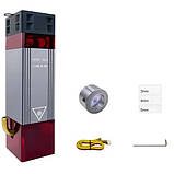 Потужний лазер із подаванням повітря для різання гравіювання 80Вт 450нм LT-80W-AA-PRO, фото 3