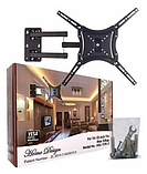 Настінний кронштейн для телевізора Home Design HDL-117B-2 Настінний кріплень для ТВ Чорний, фото 6