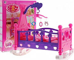 Ліжечко 2в1 для ляльок RAMIZ 3+