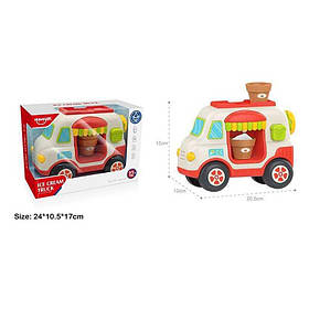 Гра для ванни Huanger HE 8065 (24) "Автобус", присоски, стаканчики, у коробці