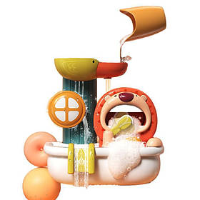 Іграшка для ванни "Тигреня" 889-501 млин, присоски, стаканчик