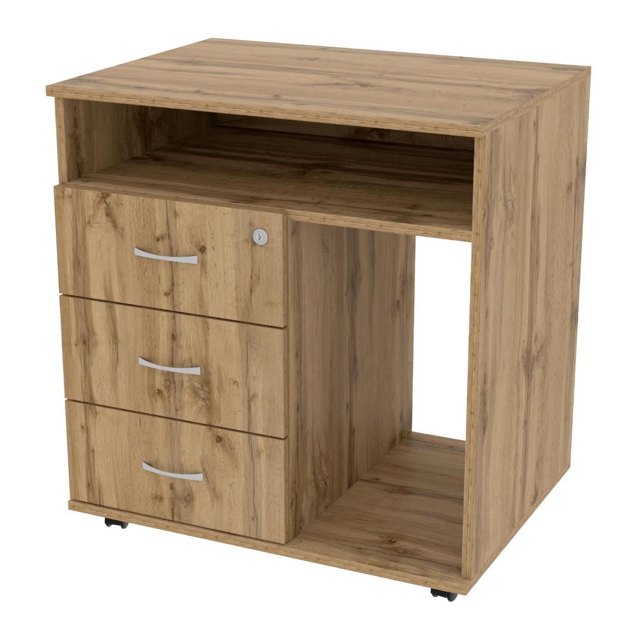 Тумба офісна ТМО-4, Антрацит, 700/520/760, фото 1