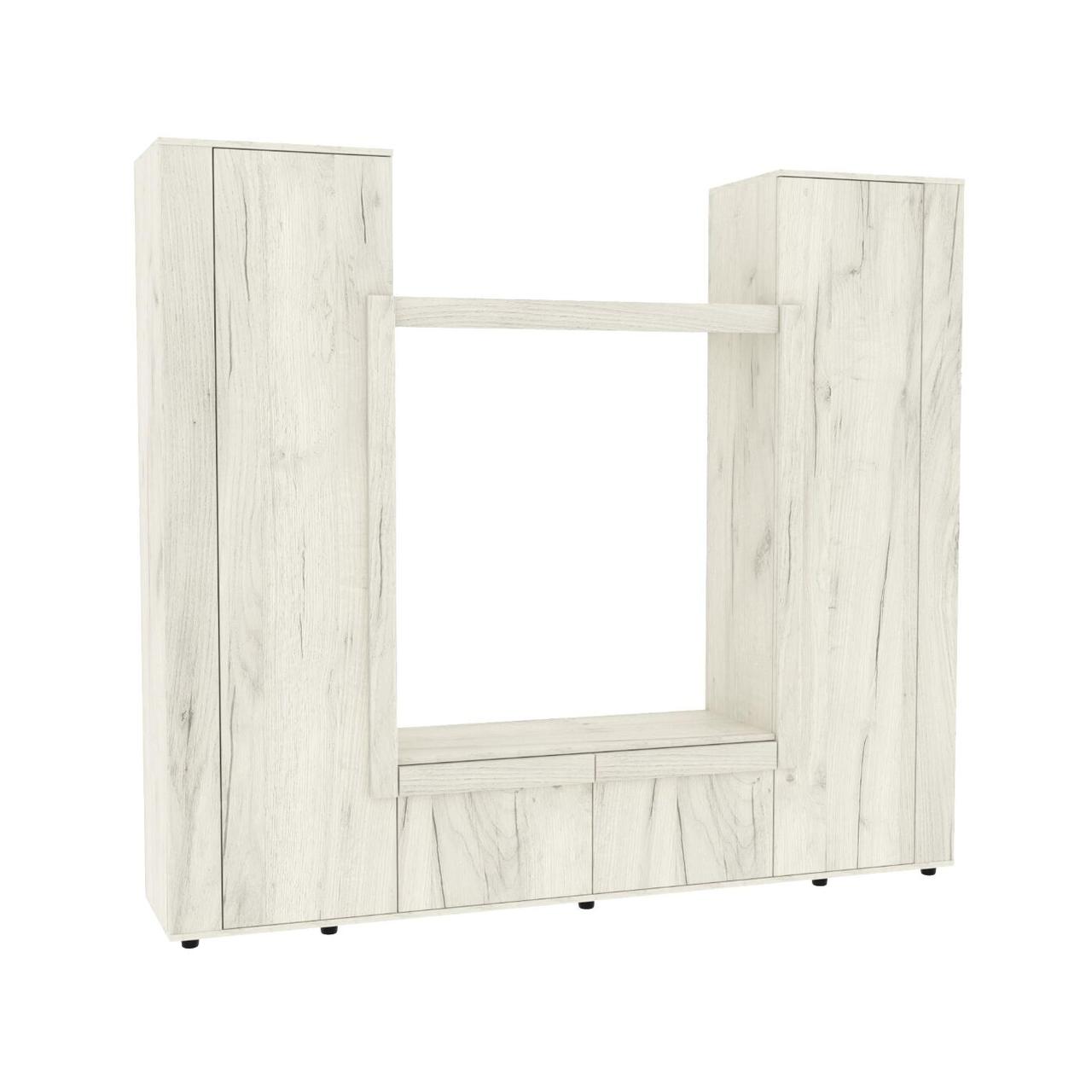 Стінка у вітальню під ТВ Ехо-4, Антрацит, 2080х420х1850, фото 1