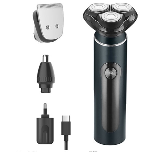 Компактна електробритва чоловіча Adler, Чоловіча бездротова електрична бритва, Електробритва для бороди HL-70, фото 1