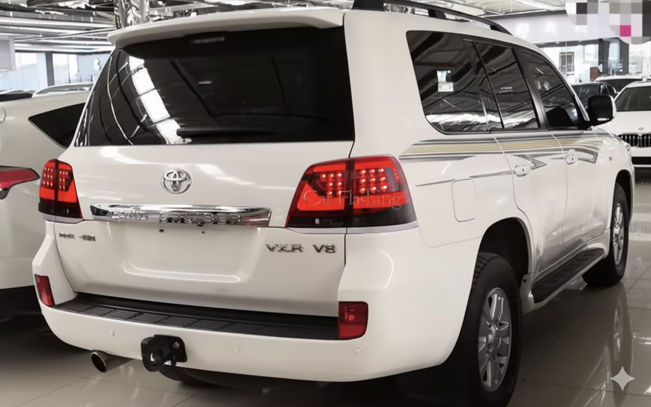 Задні ліхтарі 2007-2015 V1 (дизайн 2016-2025) для Toyota Land Cruiser 200 2007-2021 рр, фото 1