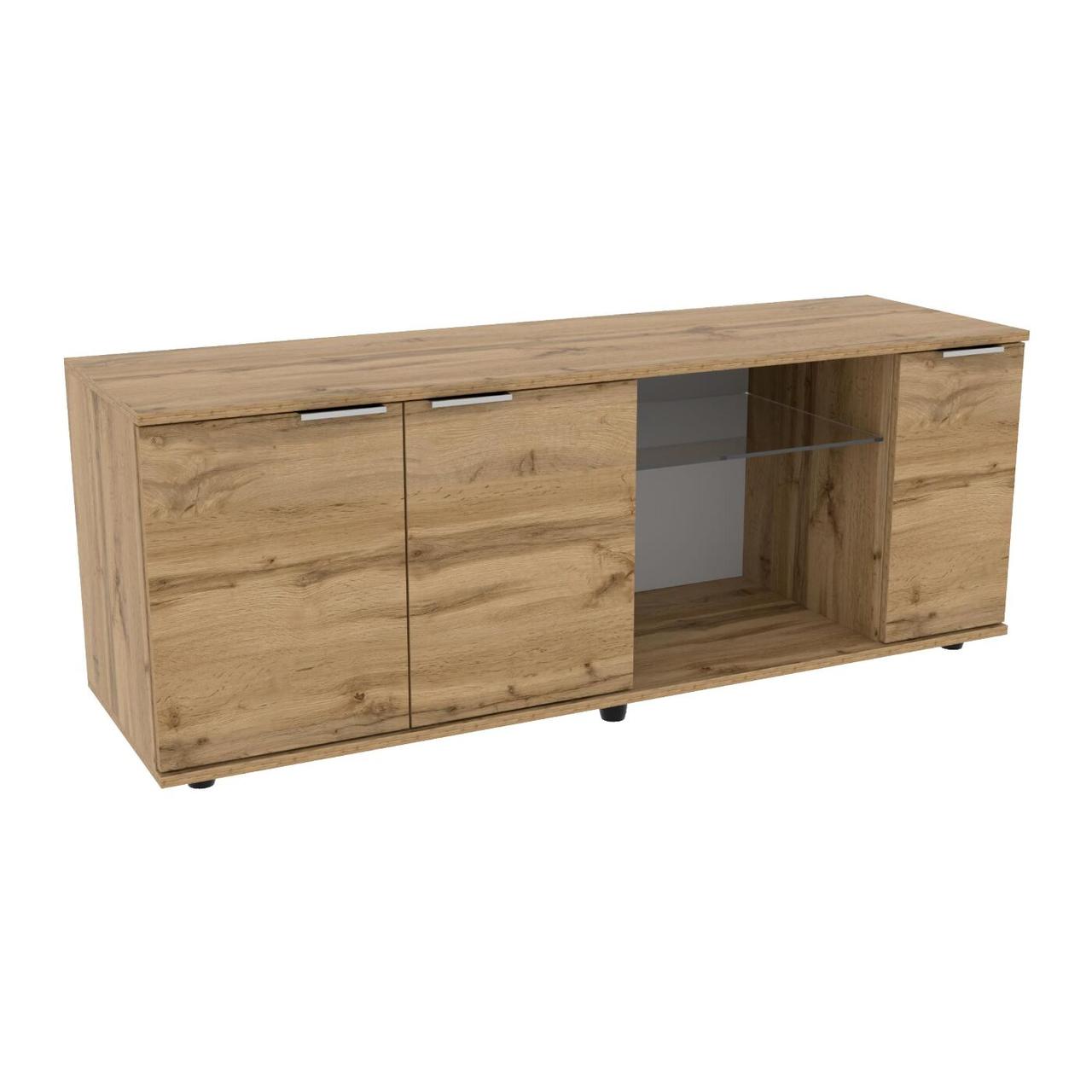 Тумба TV Ketrin К-10, Антрацит, 1400/425/530, фото 1