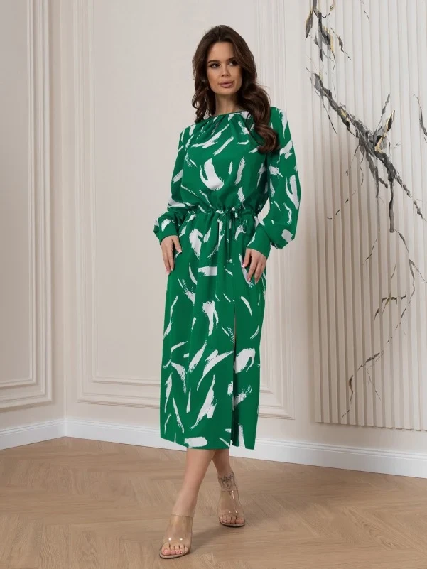 Плаття ISSA PLUS 14562 S зелений, фото 1