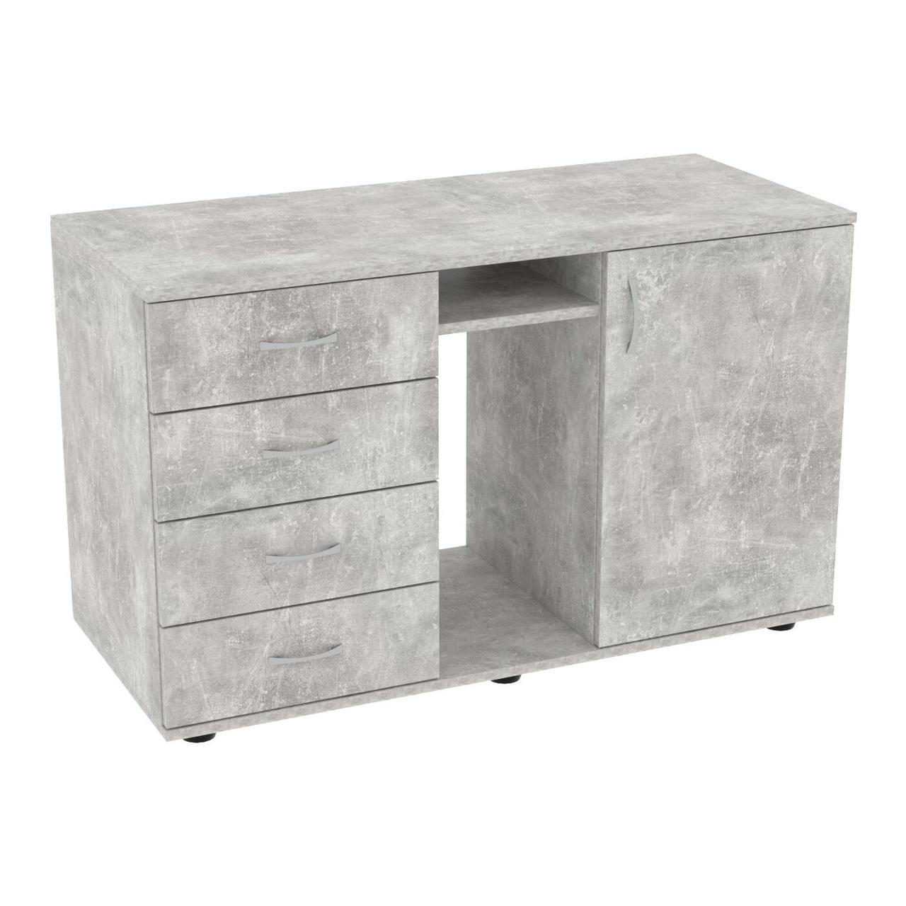 Тумба офісна Лідер, Антрацит, 1100/480/650, фото 1