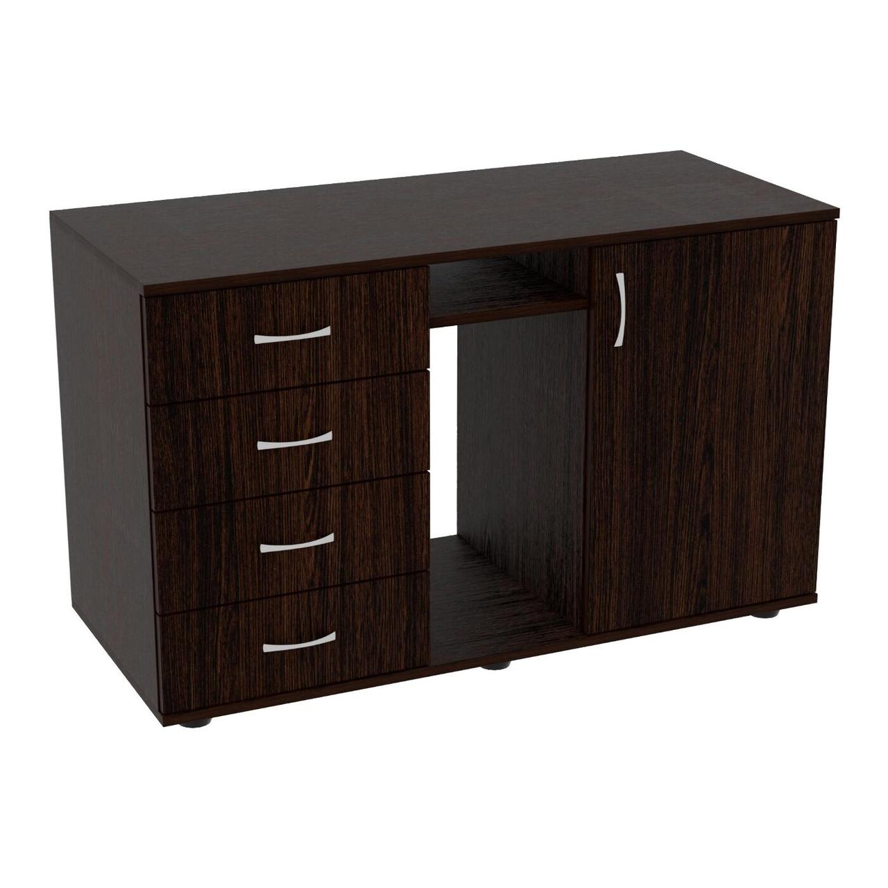 Тумба офісна Лідер, Антрацит, 1100/480/650, фото 1