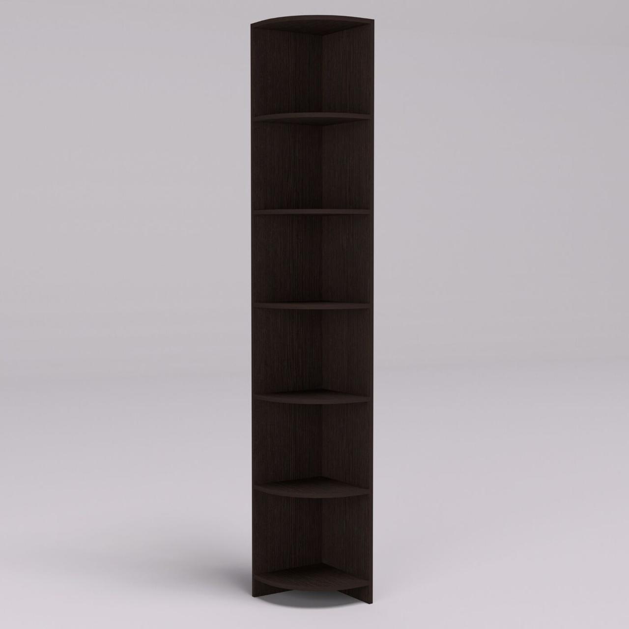 Тумба офісна, стелаж ОК-1 угловая, Антрацит, 320/320/2100, фото 1