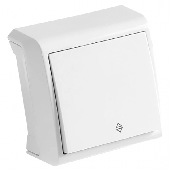 Вимикач прохідний зовнішній білий VIKO Vera 90681004, фото 1