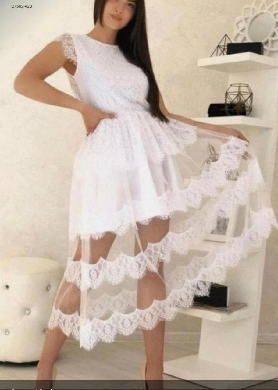 Сукня Білий  40 ромір, фото 1