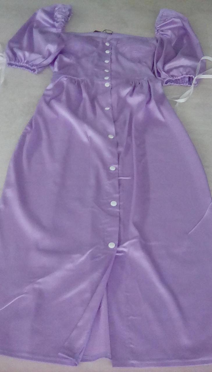 Сукня Шелк Бузковий 42 ромір, фото 1