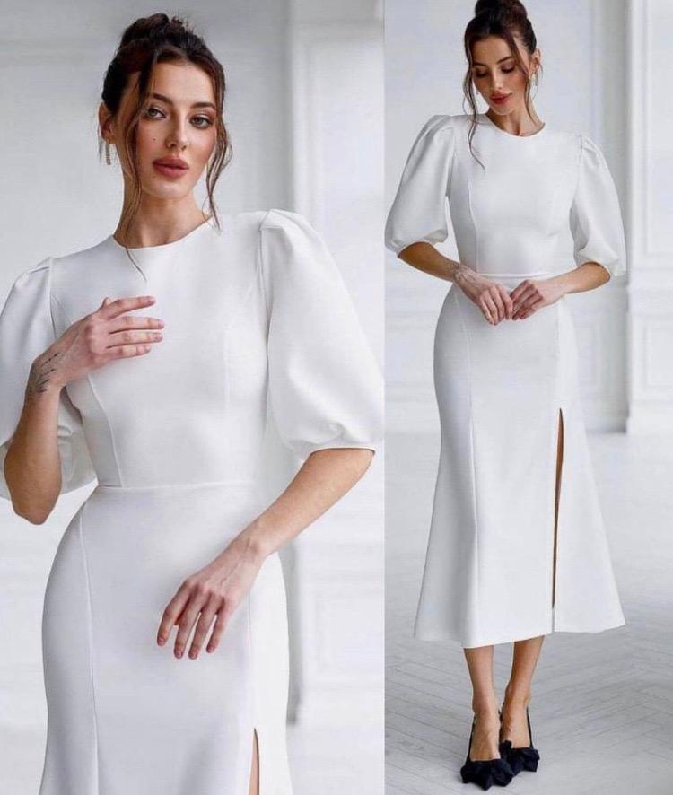 Сукня Бархат І Велюр Пудровий 50 ромір, фото 1