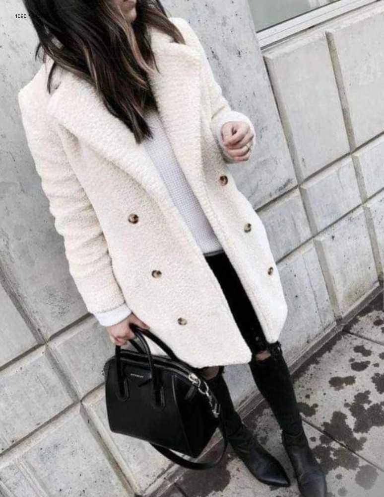 Пальто Барашек Чорний 42 ромір, фото 1