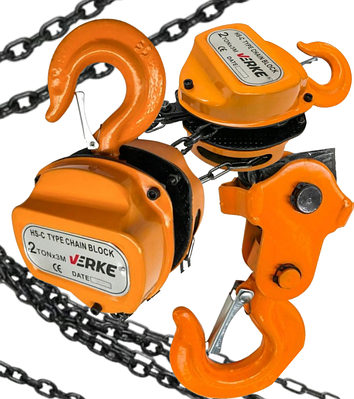 Ручна ланцюгова таль Verke 2000 кг (2 т, 3 м)