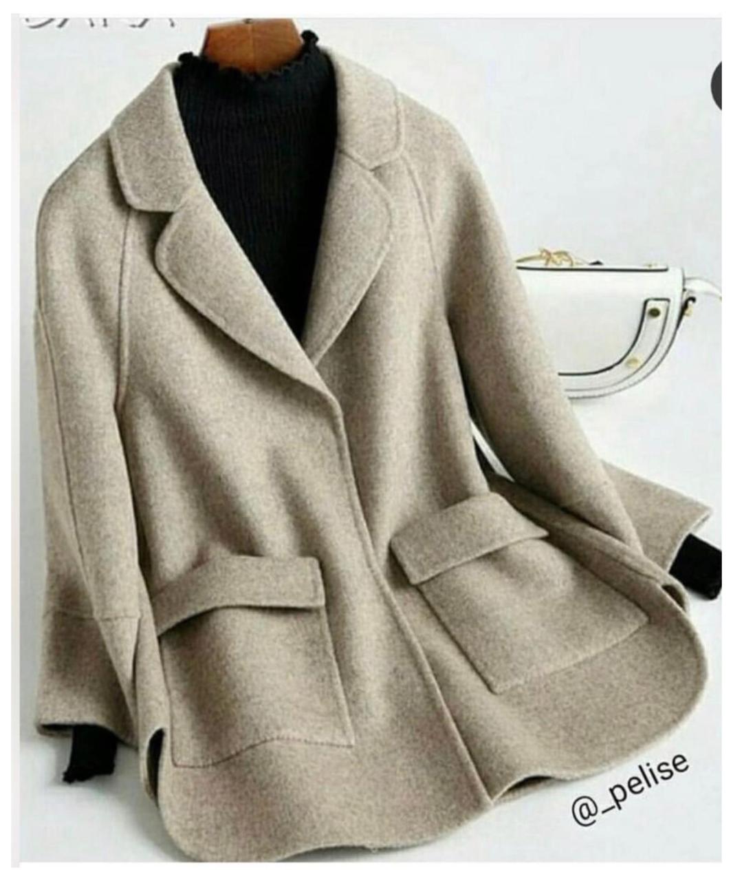 Пальто Кашемир Білий 52 ромір, фото 1