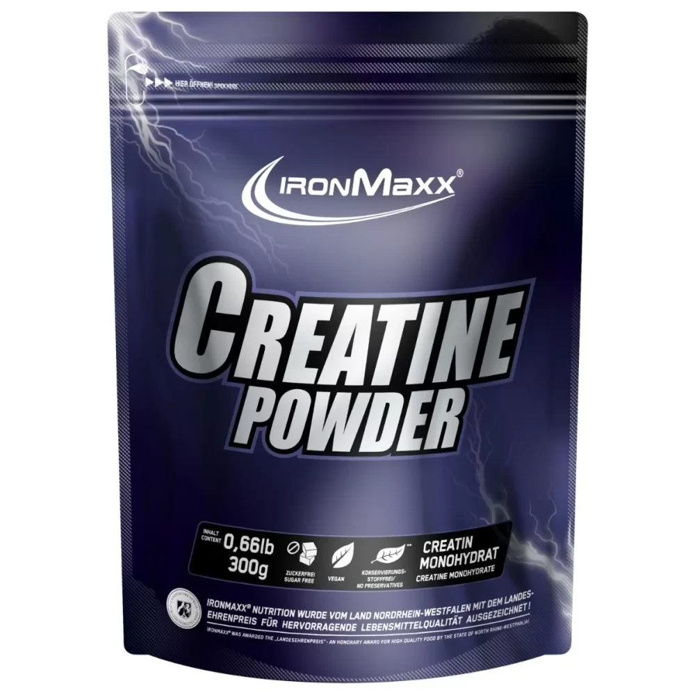 Креатин IronMaxx Creatine Powder - 300 гр, фото 1