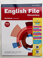 English File (5th Edition) Elementary Workbook with Key (Робочий зошит)