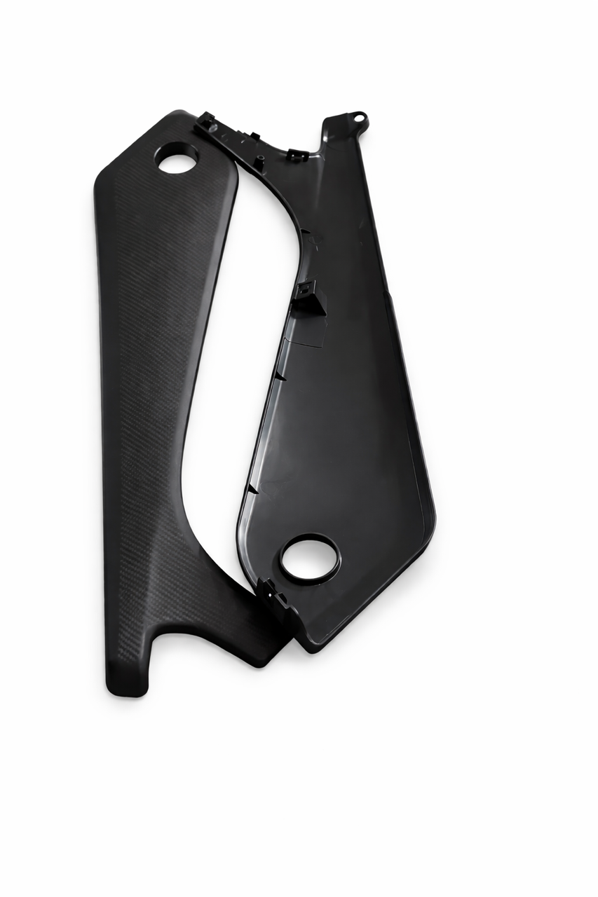 Пластикові боковини відсіку АКБ пара для Велоскутера Crosser CR-1, фото 1