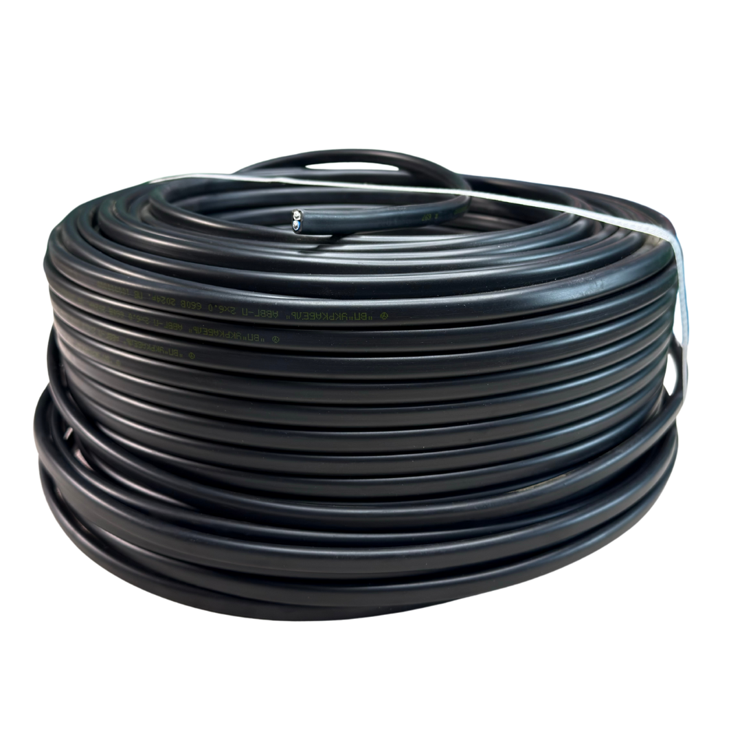 Кабель АВВГ 2х4, фото 1