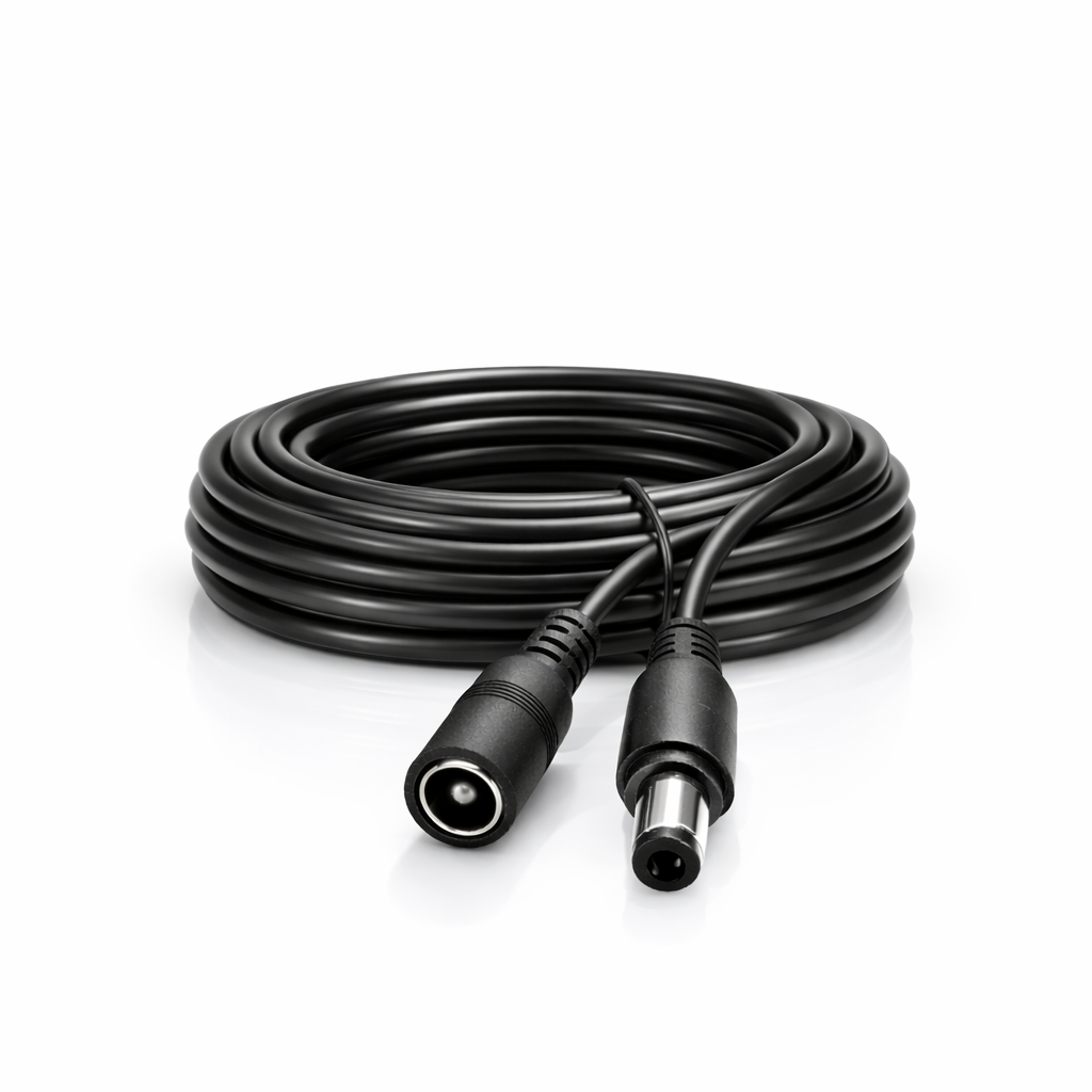 Кабель для живлення відеокамери, подовжувач живлення сонячних панелей, WiFi та дротових камер Ningbo Kepo DC-02