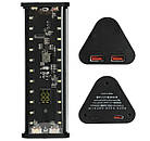 Корпус для Power Bank А6 6*18650 22,5W 2*USB з LED світильником, фото 3