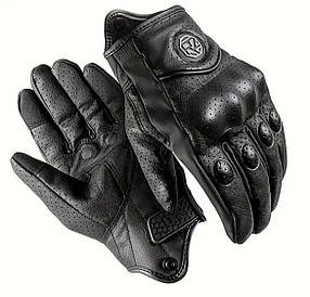 Мото перчатки Pursuit перфаровані кожа зам