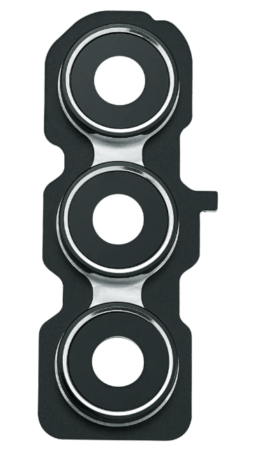 Скло камери для Samsung A556 Galaxy A55 з рамкою блакитного кольору, Ice Blue