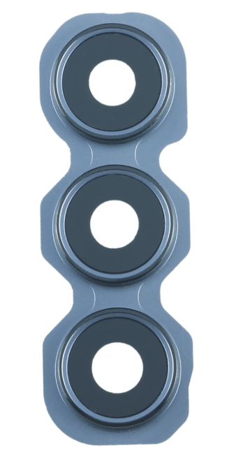 Скло камери для Samsung A356 Galaxy A35 з рамкою блакитного кольору, Ice Blue