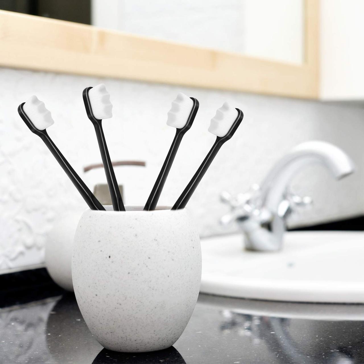 Суперм’яка зубна щітка — ультрам’які щетинки для делікатного очищення зубів і ясен Vegols, фото 1