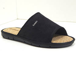 Капці Inblu для дому — чоловічі, комфортні, легкі колір Чорний