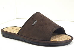 Капці Inblu для дому — чоловічі, комфортні, легкі колір Коричневий