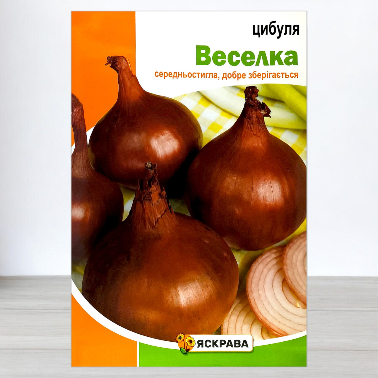Насіння цибулі червоної Веселка, Яскрава, 5г (Насіння цибулі), фото 1