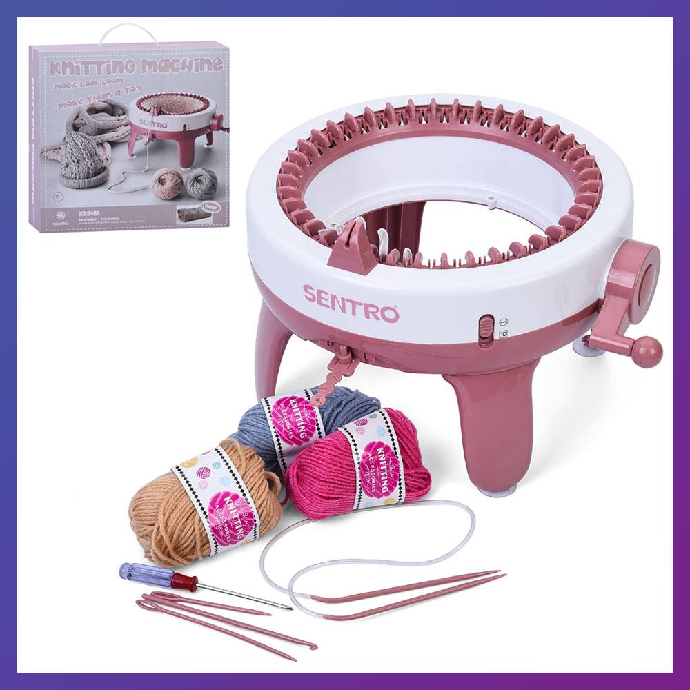 Дитячий набір для творчості 840A в’язальна машинка для дітей, фото 1